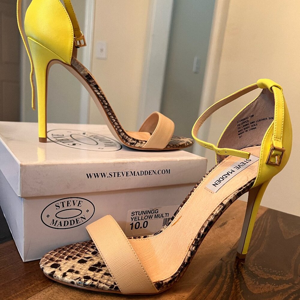 Steve Madden - Multicolor Heels Size 10
